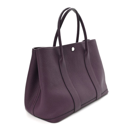 Hermes Negonda Garden Party Tote 36 MM Cassis 2 of 11