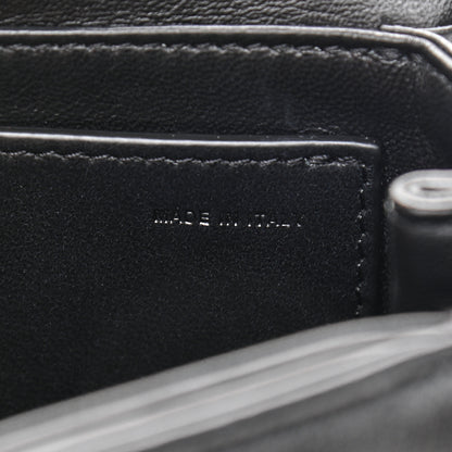 Valentino Garavani Nappa One Stud Chain Clutch Black 7 of 12