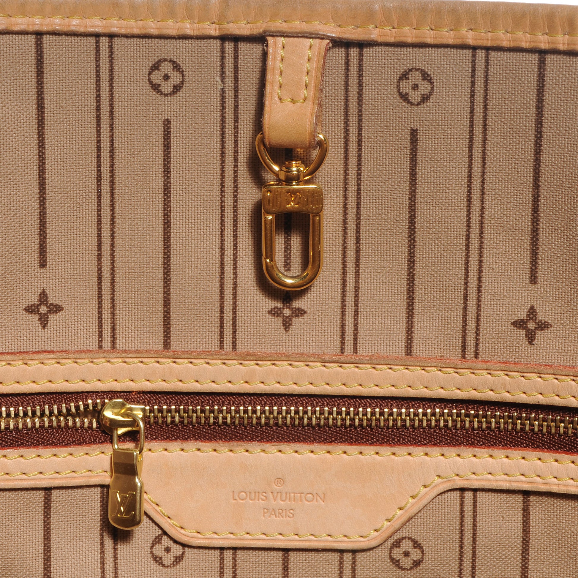Louis Vuitton Monogram Neverfull MM 7 of 9