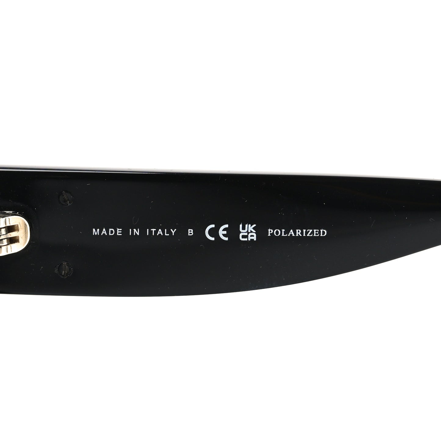 Acetate CC Square Sunglasses 5555 Black