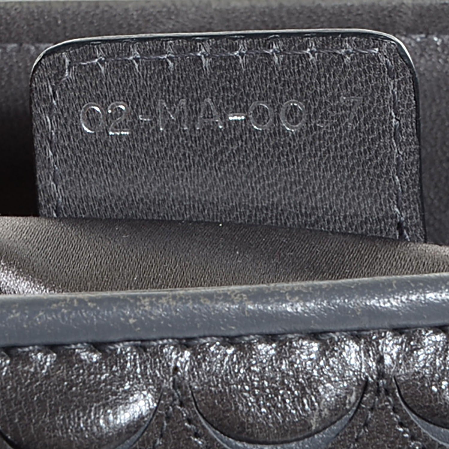 Christian Dior Lambskin Fish Scale Detail Medium Lady Dior 7 of 7
