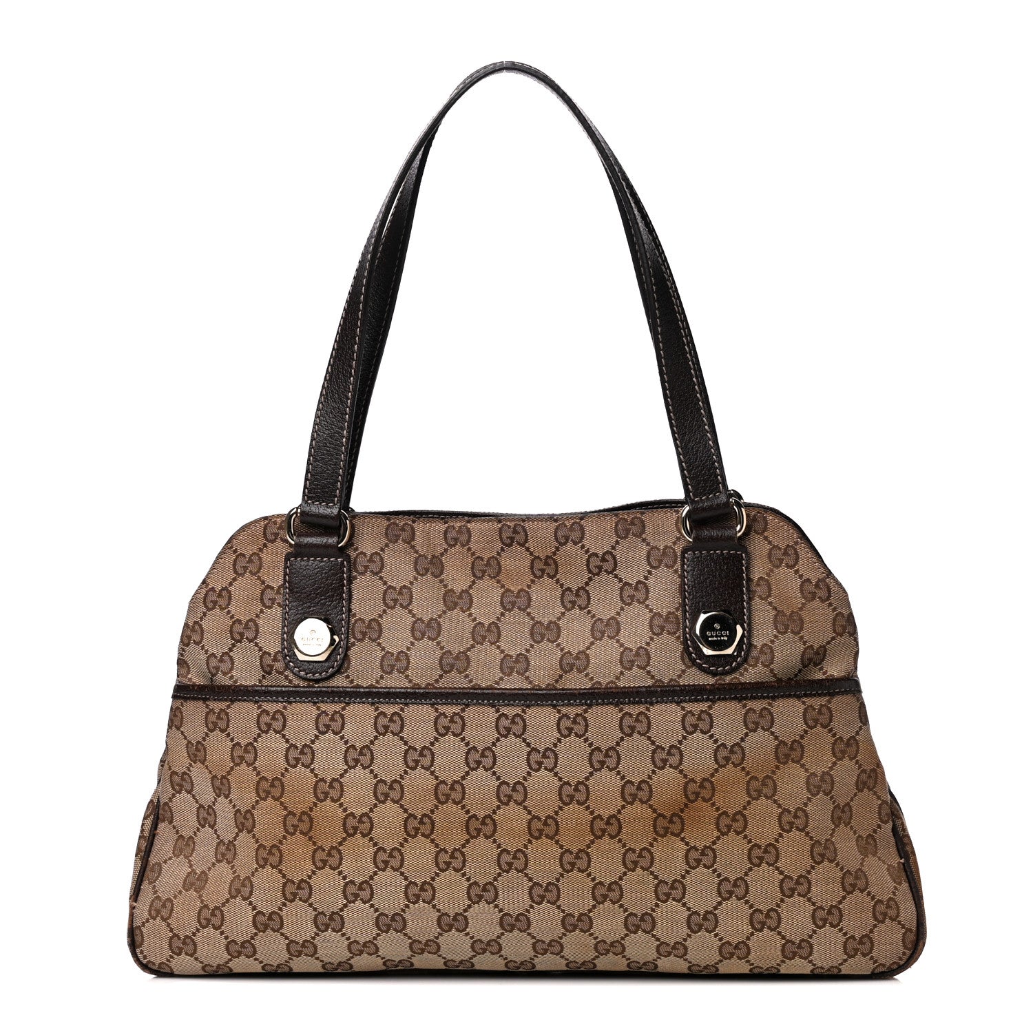 Gucci Monogram Medium Charmy Shoulder Bag Brown 1 of 7
