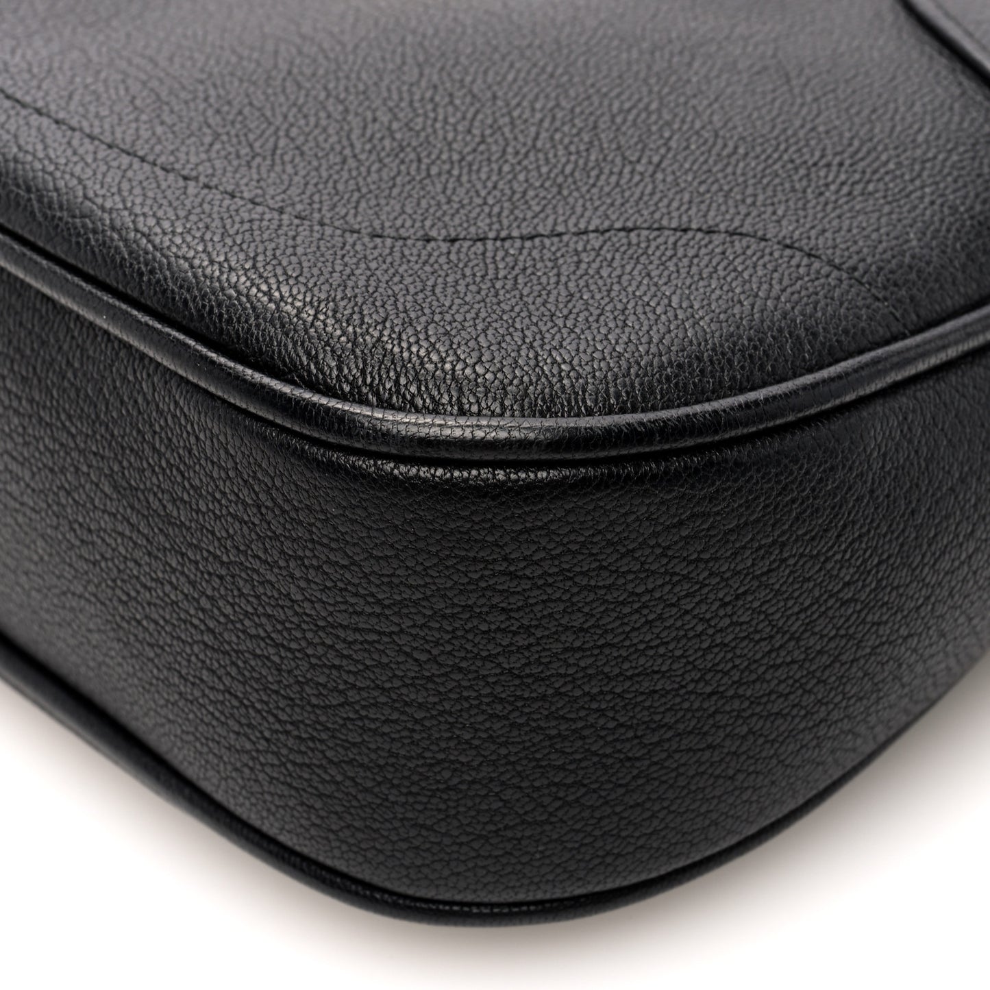 Goatskin Small Aphrodite Shoulder Bag Black