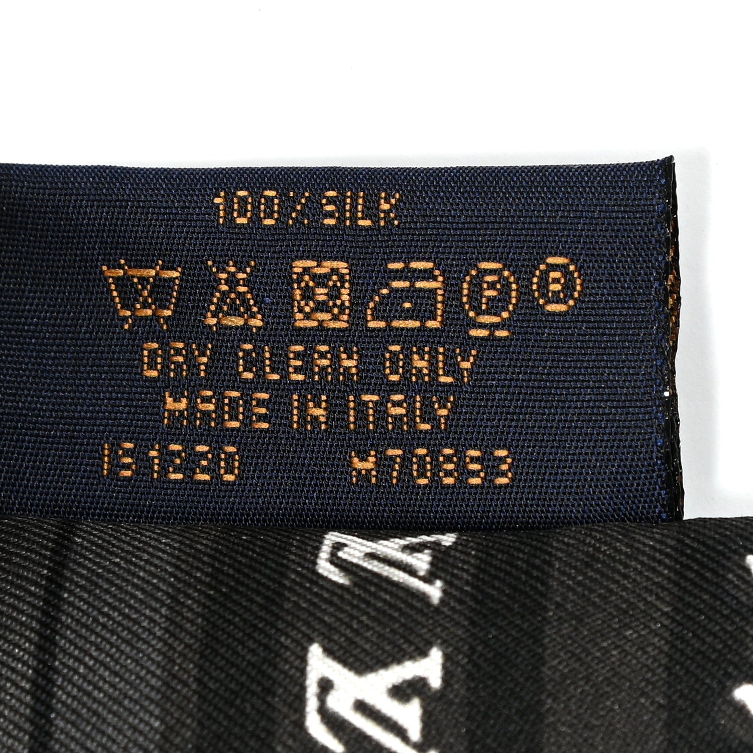 Louis Vuitton Silk Monogram LV World Bandeau Brown 4 of 4