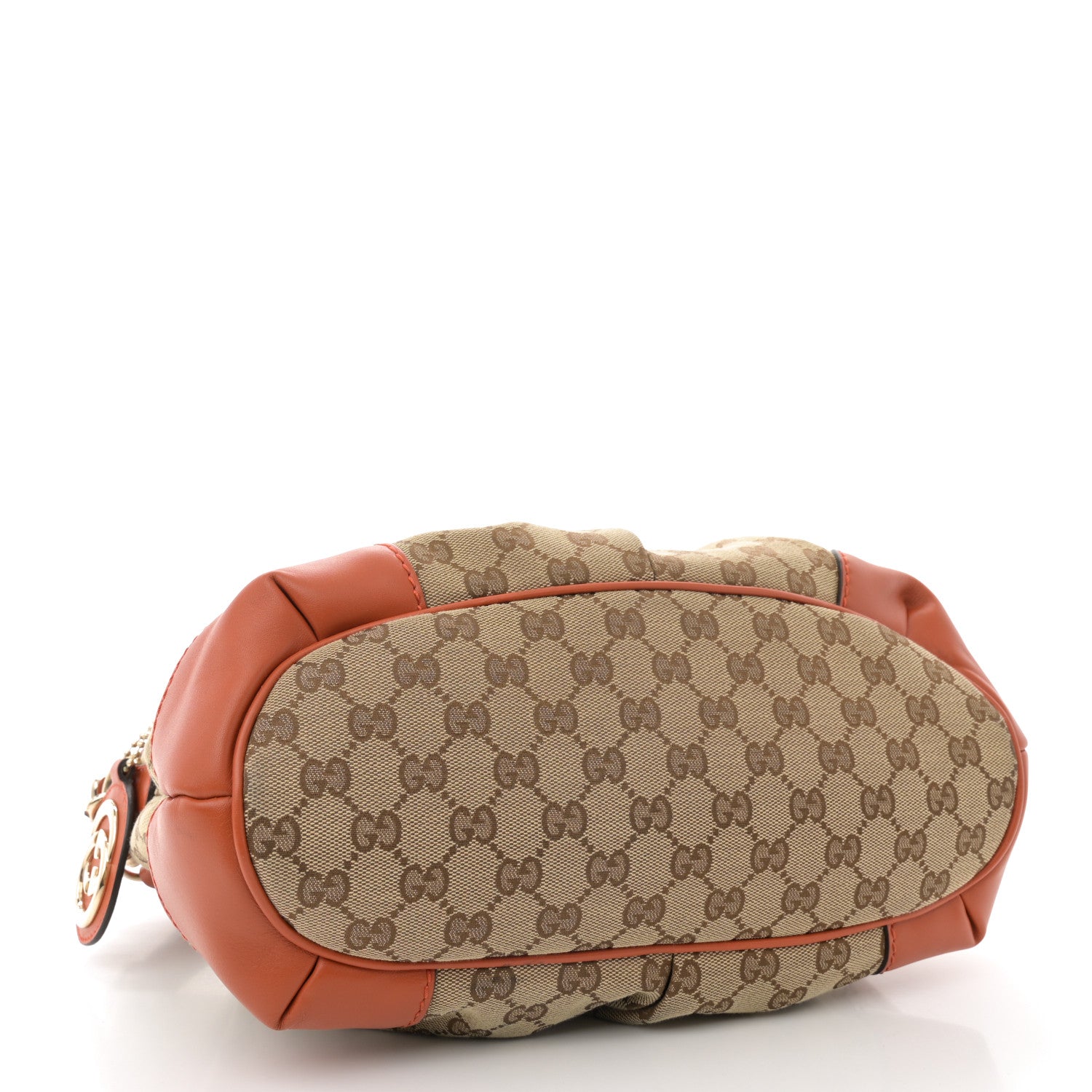 Gucci Monogram Medium Sukey Top Handle Orange 4 of 15