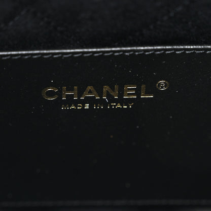 Chanel Shiny Caviar Quilted Monochrome Mini Chanel 22 Black 6 of 11