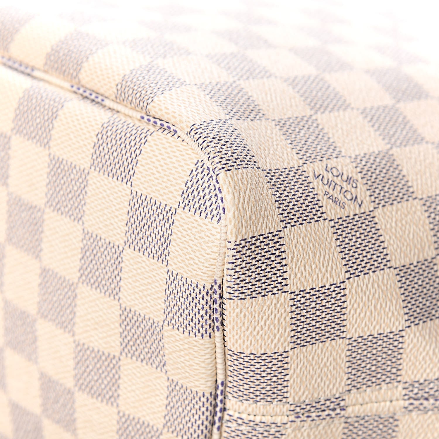 Louis Vuitton Damier Azur Neo Neverfull MM Rose Ballerine 14 of 15