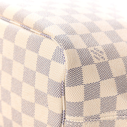 Louis Vuitton Damier Azur Neo Neverfull MM Rose Ballerine 14 of 15