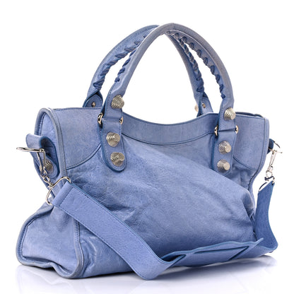 Balenciaga Agneau Giant 21 Silver Hardware City Nuage 2 of 27