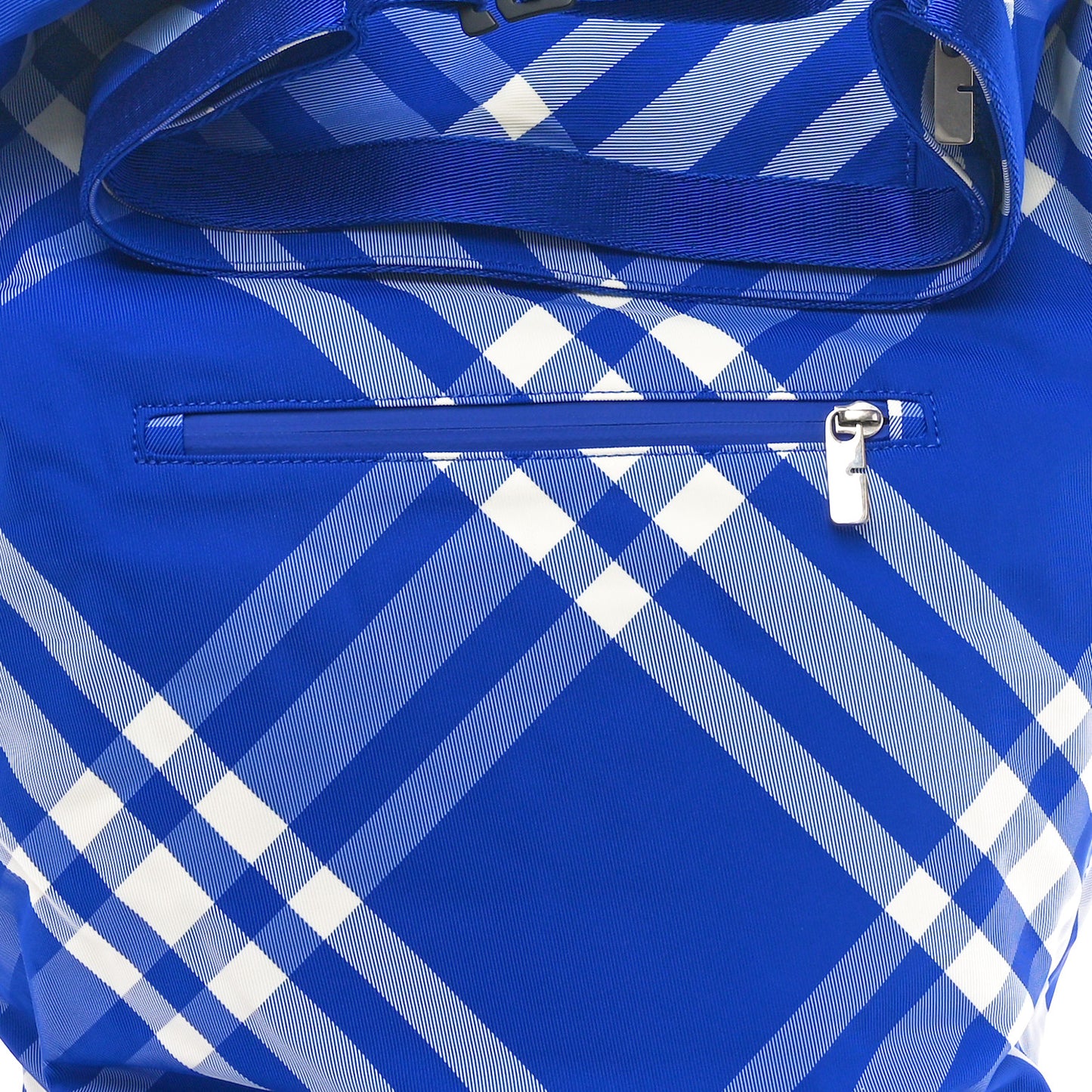 Nylon Nova Check Roll Backpack Knight