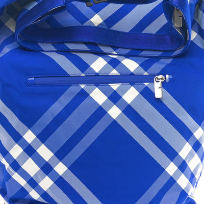 Burberry Nylon Nova Check Roll Backpack Knight 7 of 9