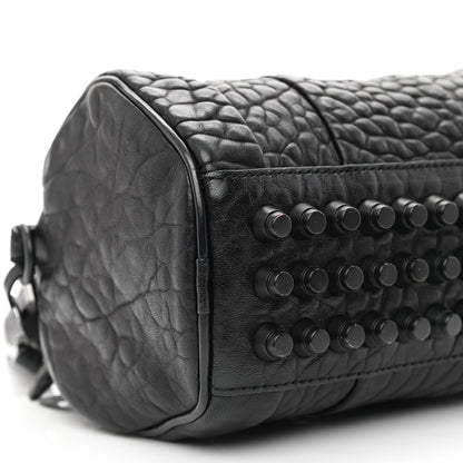 Alexander Wang Pebbled Lambskin Mini Rockie Black Matte Black Hardware 8 of 9