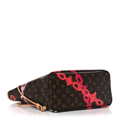 Louis Vuitton Monogram Bay Neverfull MM Rose Ballerine Poppy 5 of 13