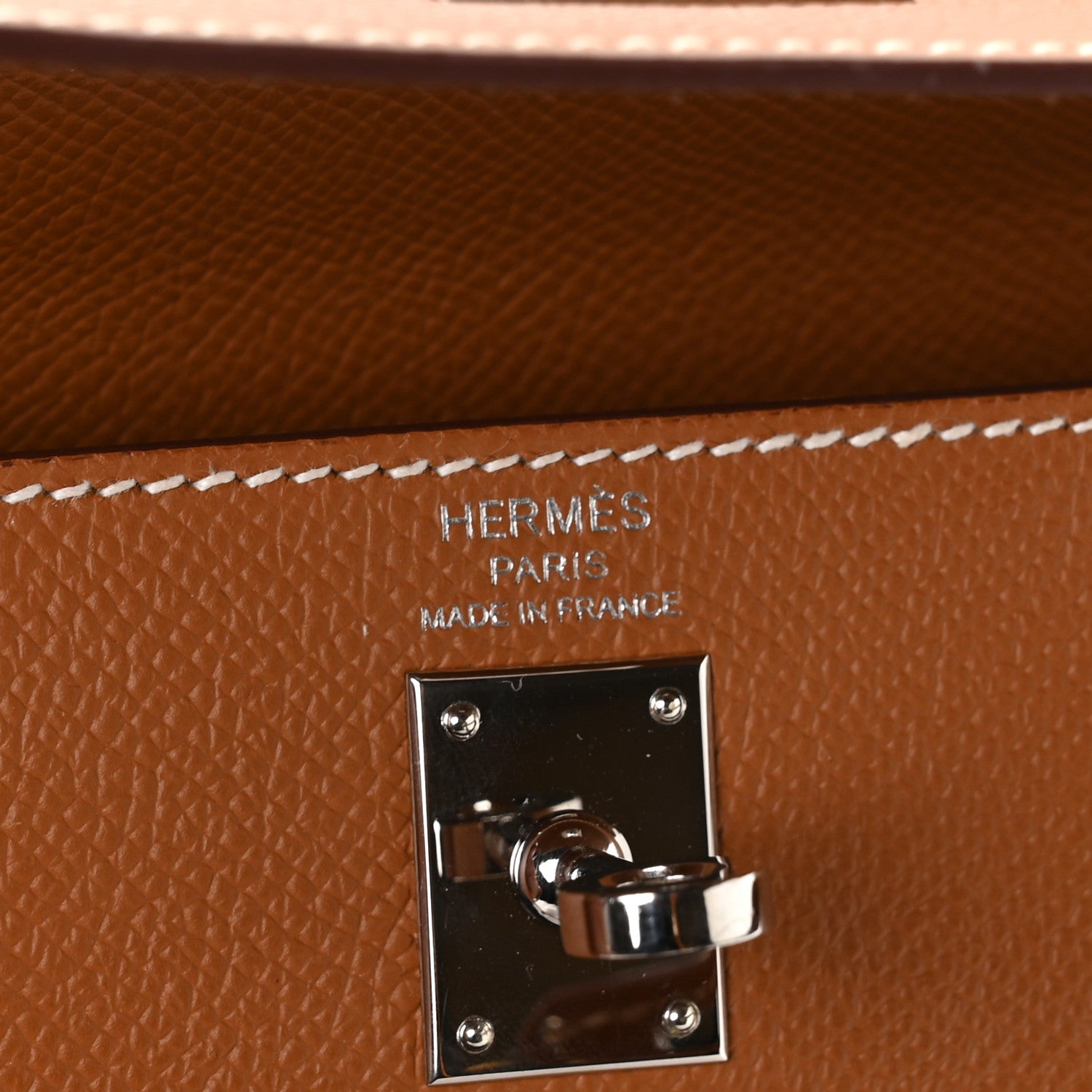 Hermes Epsom Kelly Sellier 25 Gold 6 of 11