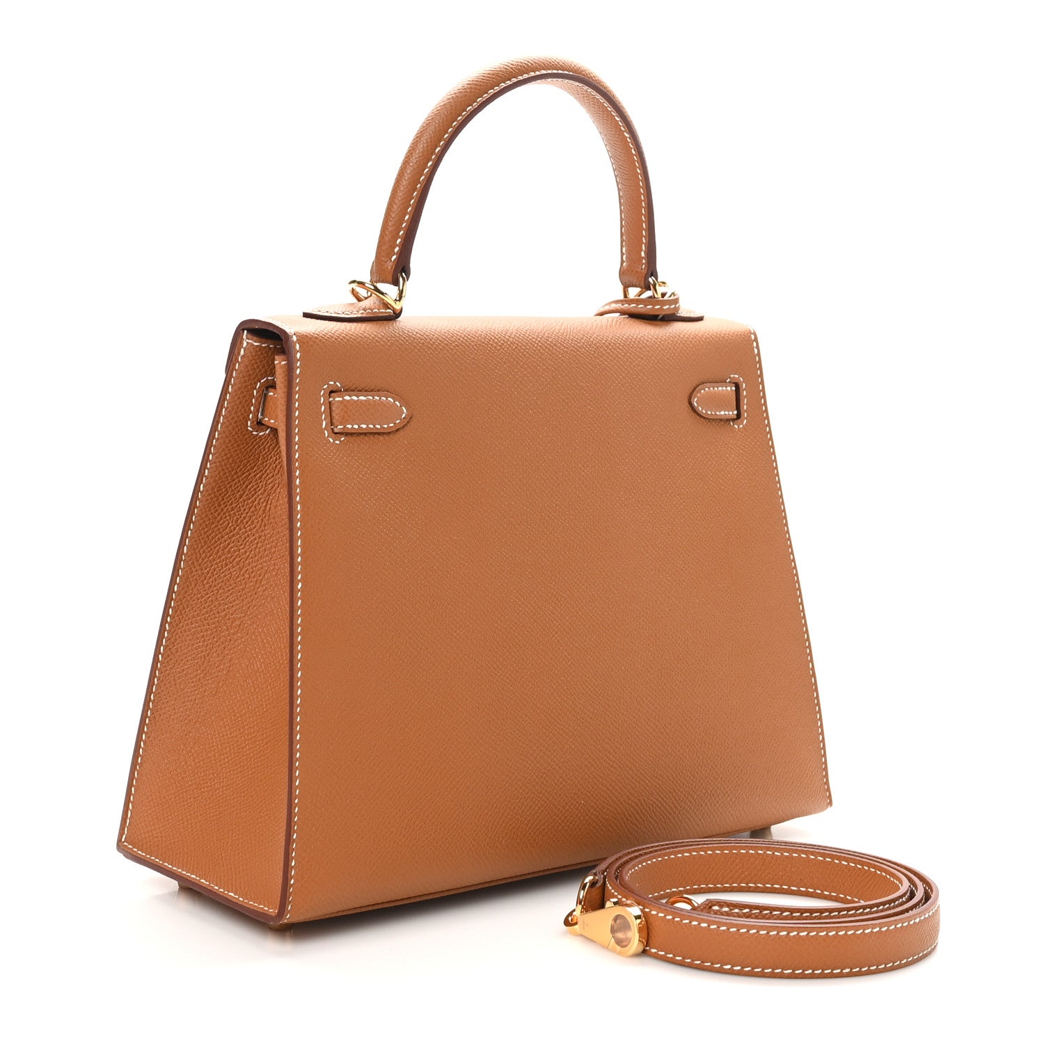 Hermes Epsom Kelly Sellier 25 Gold 2 of 11