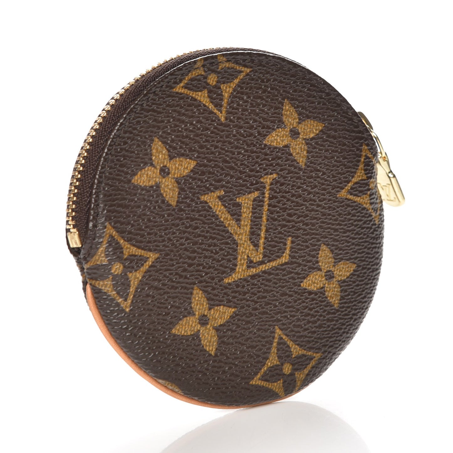 Monogram Round Coin Purse
