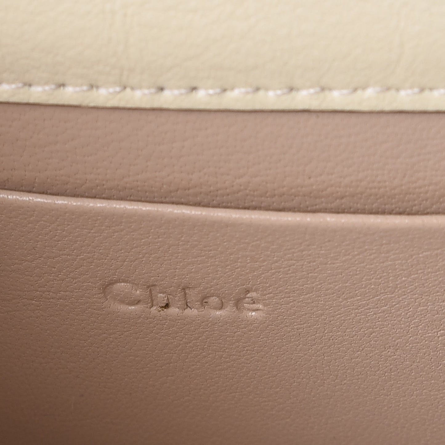 Calfskin Small Nile Bracelet Minaudiere Bag Off White