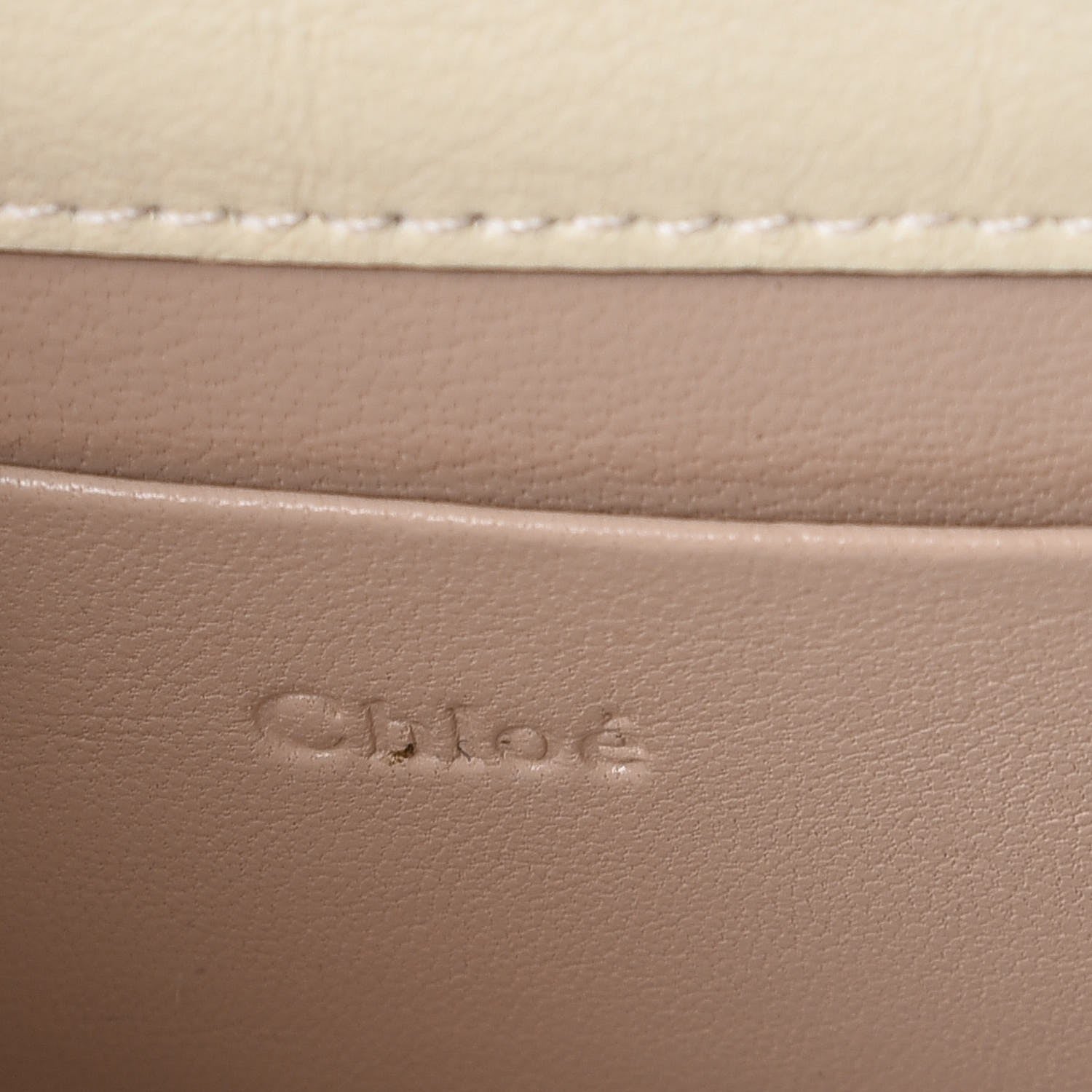 Chloe Calfskin Small Nile Bracelet Minaudiere Bag Off White 6 of 8