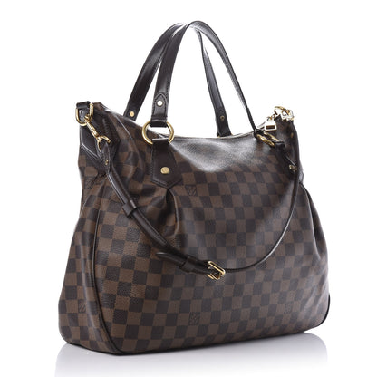 Louis Vuitton Damier Ebene Evora MM 2 of 9