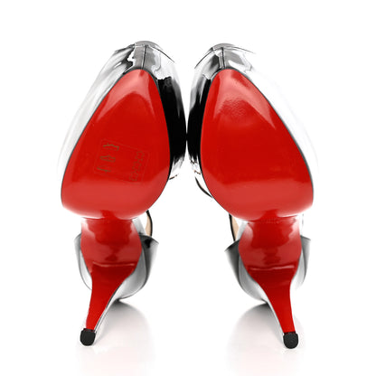 Christian Louboutin Patent Exagona 160 Pumps 40 Black 5 of 7