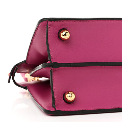 Fendi Shiny Nappa Petite Peekaboo I SEE U Satchel Ciclamino Pilar 8 of 9