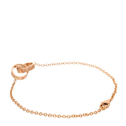 Cartier 18K Pink Gold Interlocking LOVE Bracelet 2 of 4