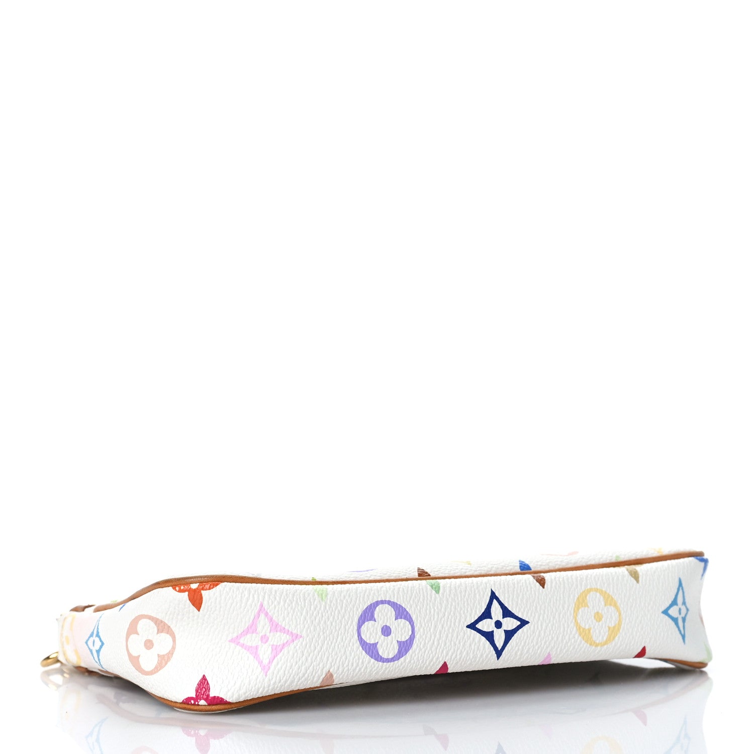 Louis Vuitton Monogram Multicolor Pochette Accessories White 4 of 9