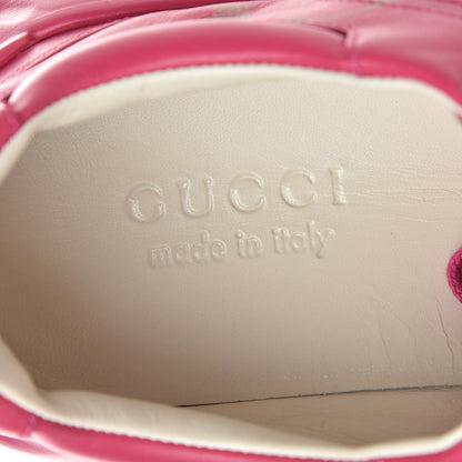 Gucci Calfskin Logo Mens Rhyton Sneakers 8.5 Box Pink 8 of 10