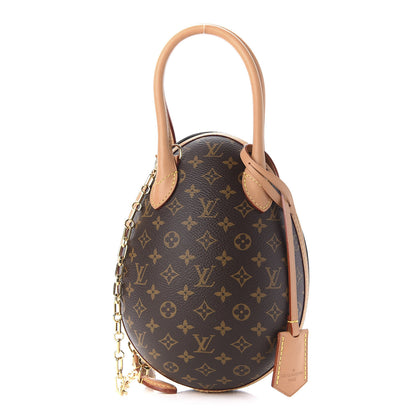 Louis Vuitton Monogram Egg Bag Black 1 of 9