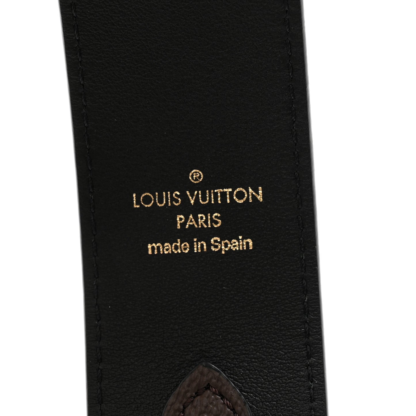 Monogram Bandouliere Shoulder Strap Black