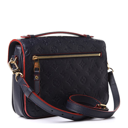 Louis Vuitton Empreinte Pochette Metis Marine Rouge 3 of 10