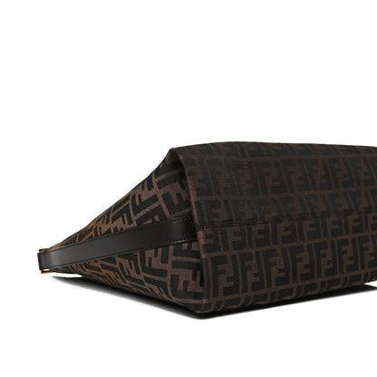 Fendi Zucca Large Hobo Tobacco 9 of 12