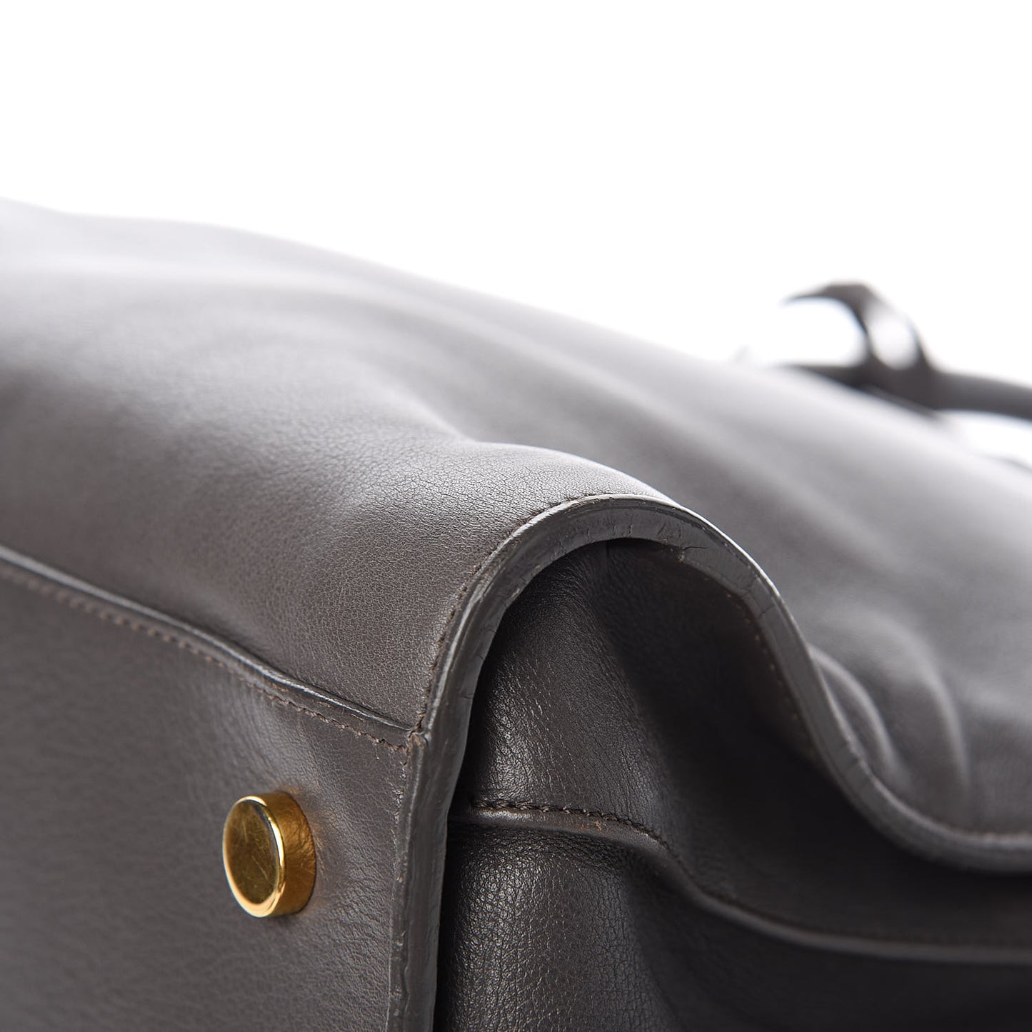 Calfskin Large Sac De Jour Carryall Grey