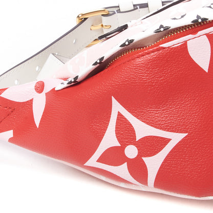 Louis Vuitton Monogram Giant Bumbag Rouge 6 of 9