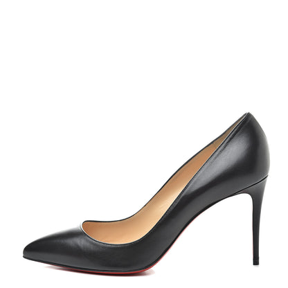 Christian Louboutin Shiny Nappa Pigalle Follies 85 Pumps 40 Black 1 of 8