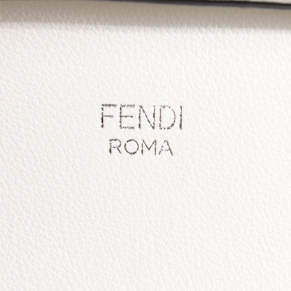 Fendi Vitello Dolce Crystal Croc Tail Mini By The Way Boston Bag White 7 of 10