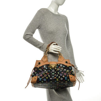 Louis Vuitton Monogram Multicolor Ursula Black 2 of 8