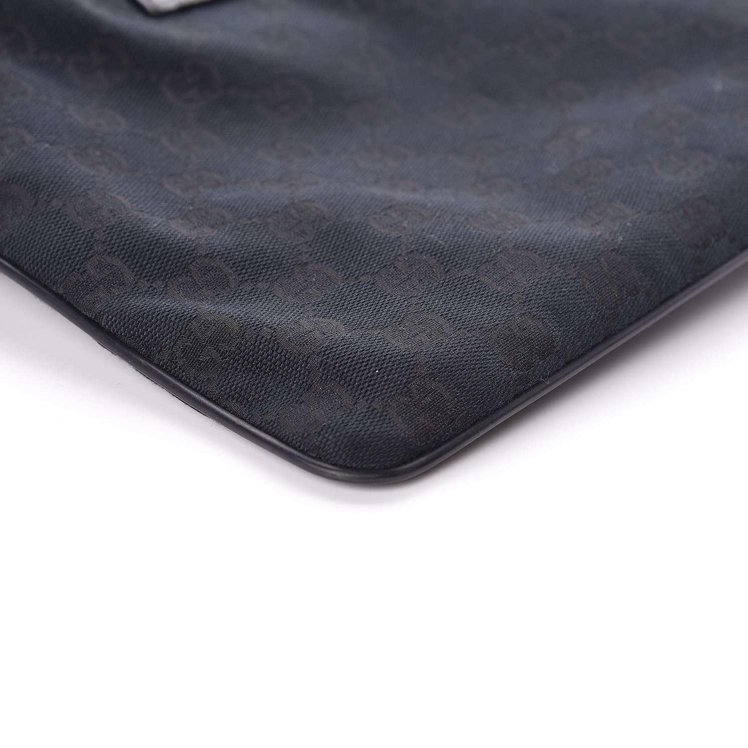 Gucci Monogram Web Small Flat Messenger Bag Black 8 of 10