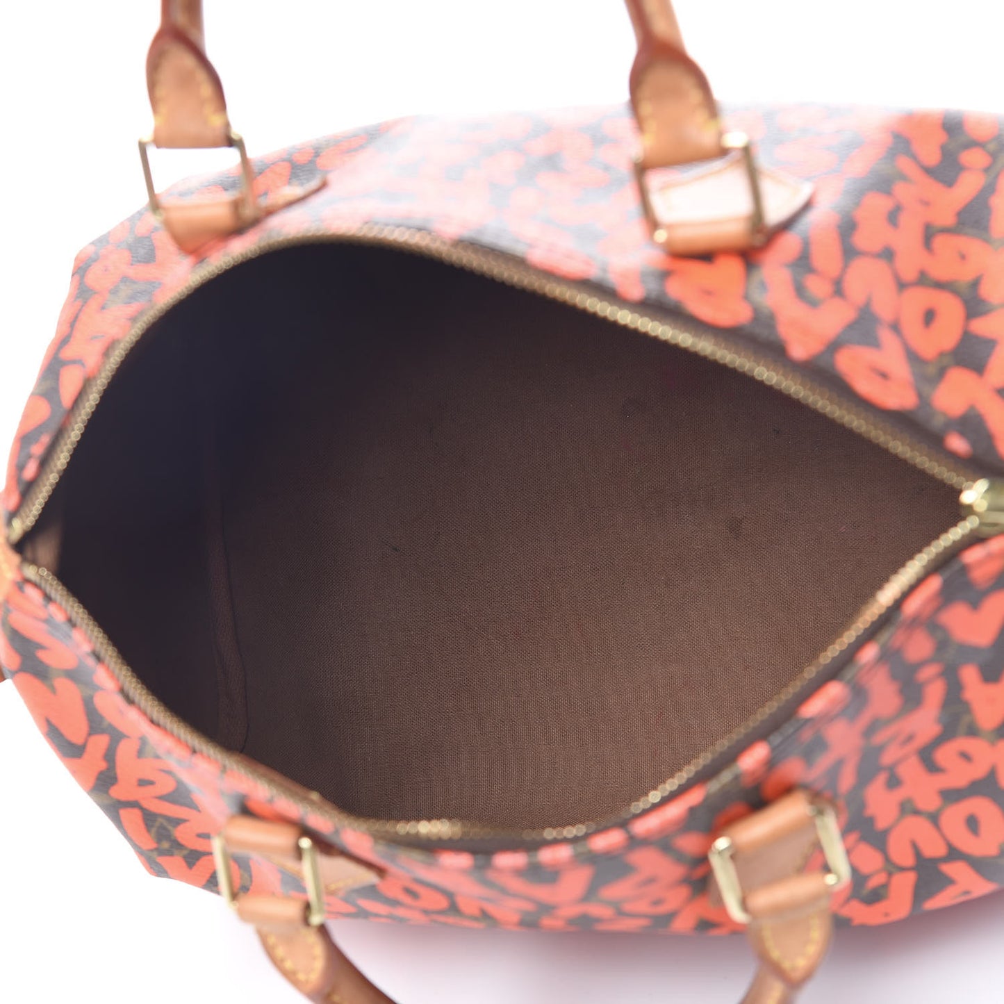 Monogram Graffiti Speedy 30 Orange