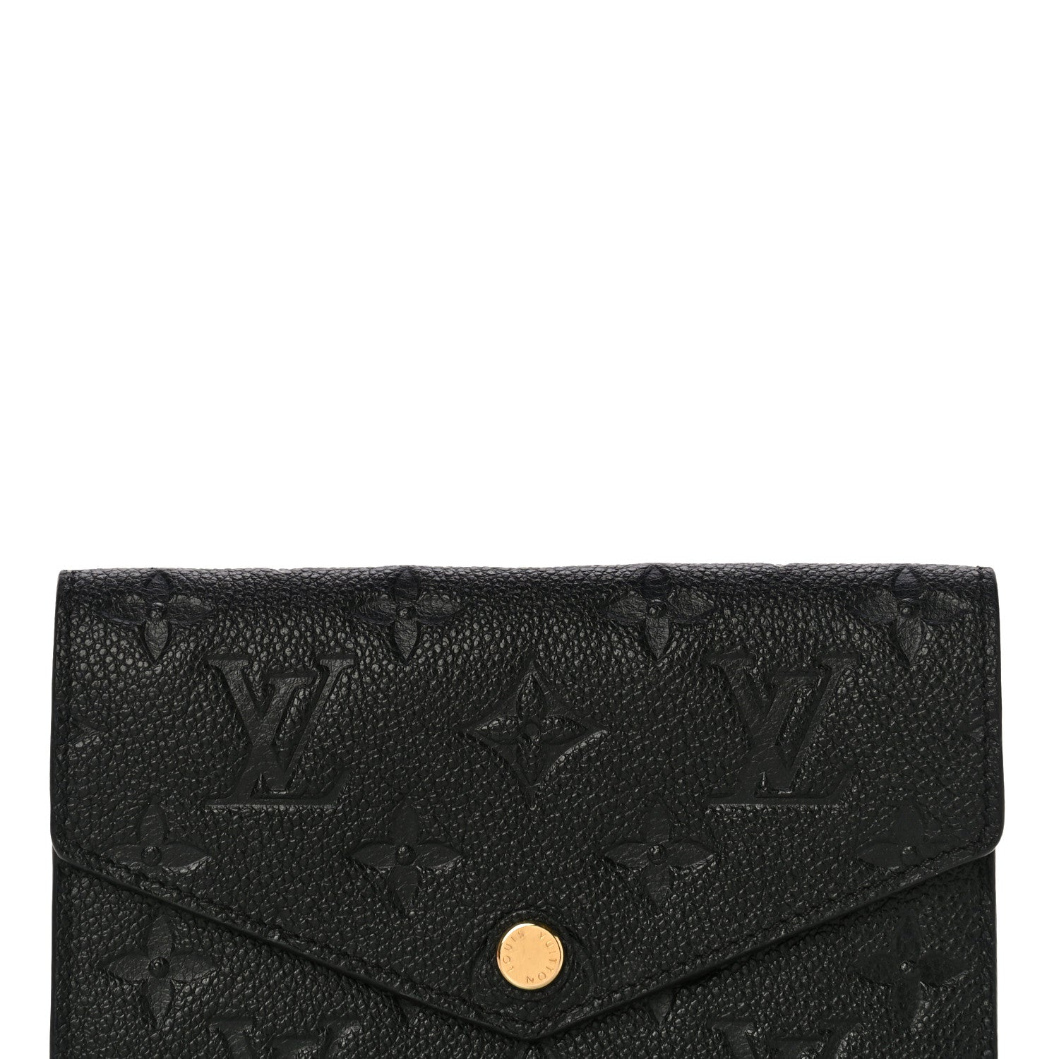 Louis Vuitton Empreinte Compact Curieuse Wallet Black 7 of 11
