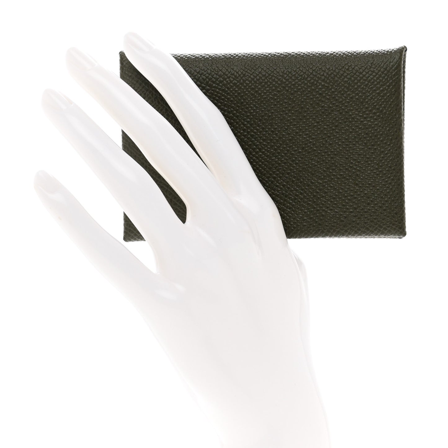 Epsom Calvi Card Case Vert De Gris