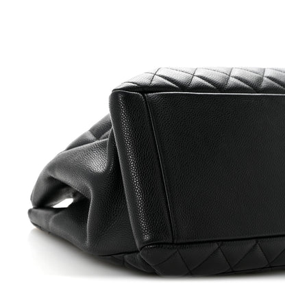Chanel Caviar Quilted Grand Shopping Tote GST Black 9 of 17