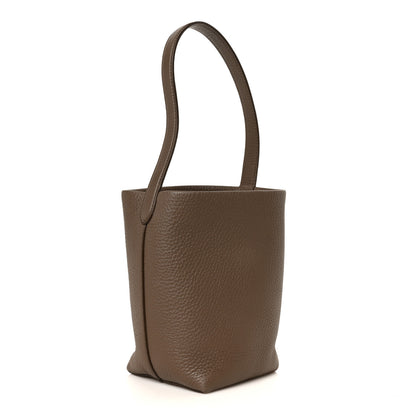 The Row Grained Calfskin Small N/S Park Tote Elephant 3 of 9