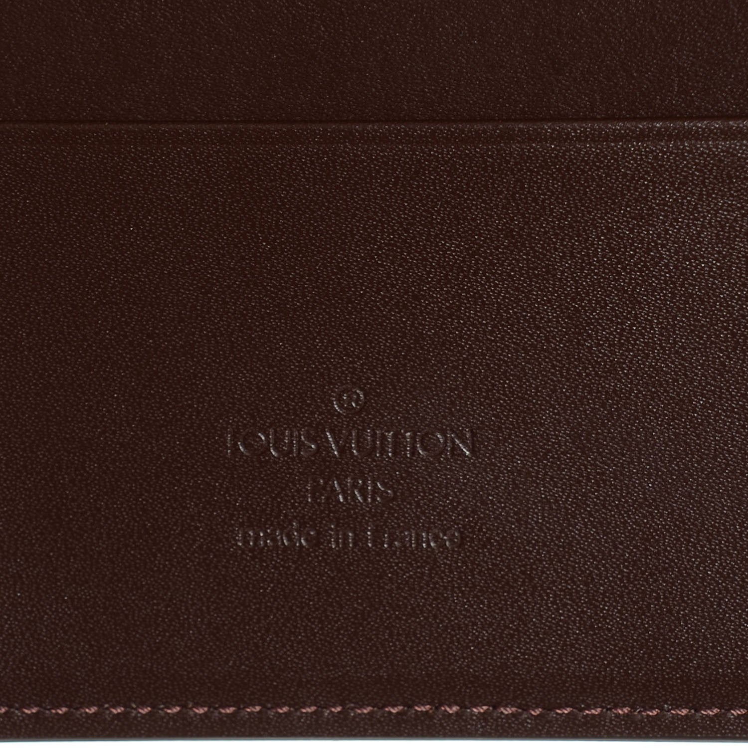 Louis Vuitton Epi Large Ring Agenda Cover Moka 5 of 7