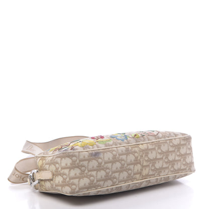Christian Dior Monogram Vintage Flowers Crossbody Bag Beige 4 of 23