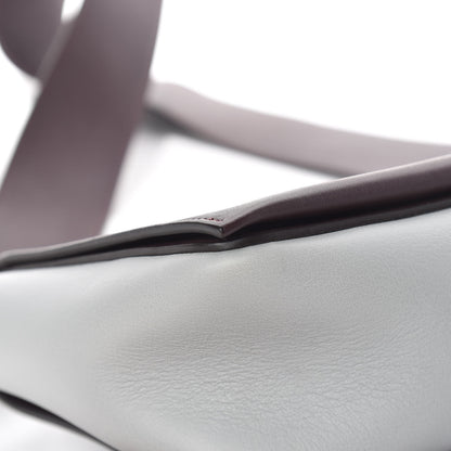 Celine Shiny Smooth Calfskin Medium Frame Shoulder Bag Burgundy Pearl Blue 13 of 14