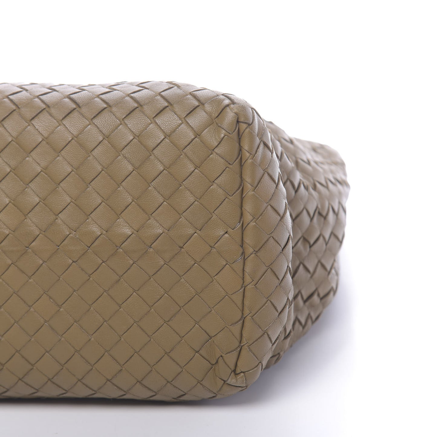 Nappa Intrecciato Medium Garda Bag Bronze