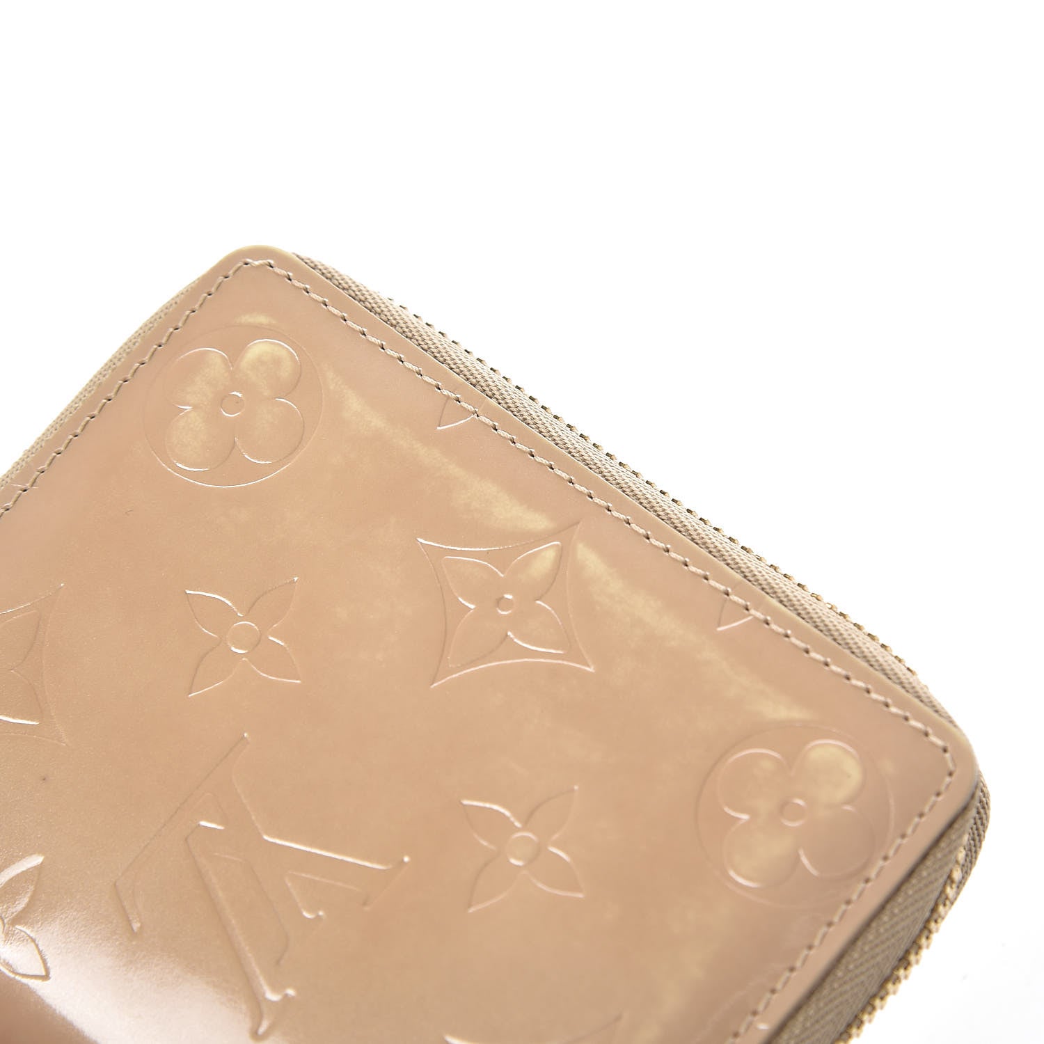 Louis Vuitton Vernis Broome Zip Wallet Beige 7 of 7