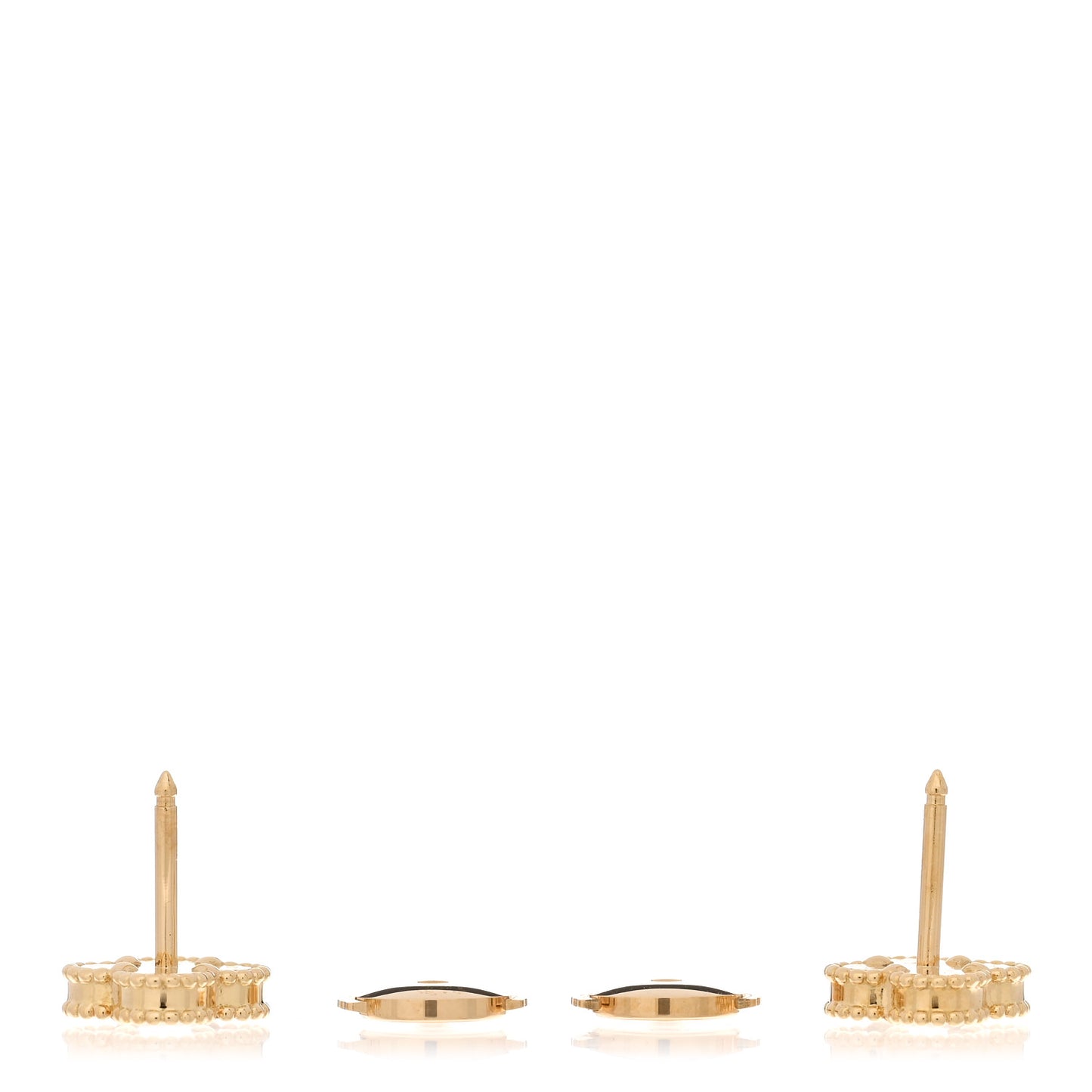 18K Yellow Gold Mother of Pearl Sweet Alhambra Earrings
