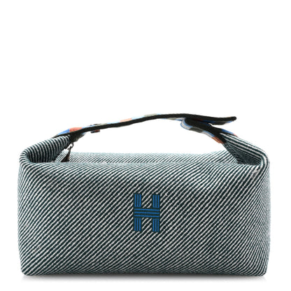 Hermes Wool Small Bride-A-Brac H Natte Pouch Vert Foret 1 of 6
